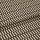 Brown-and-cream patterned textile (rectangular geometric motif) folded over itself; tufted loops create raised texture, shown in tight close-up under even studio lighting on a neutral background.