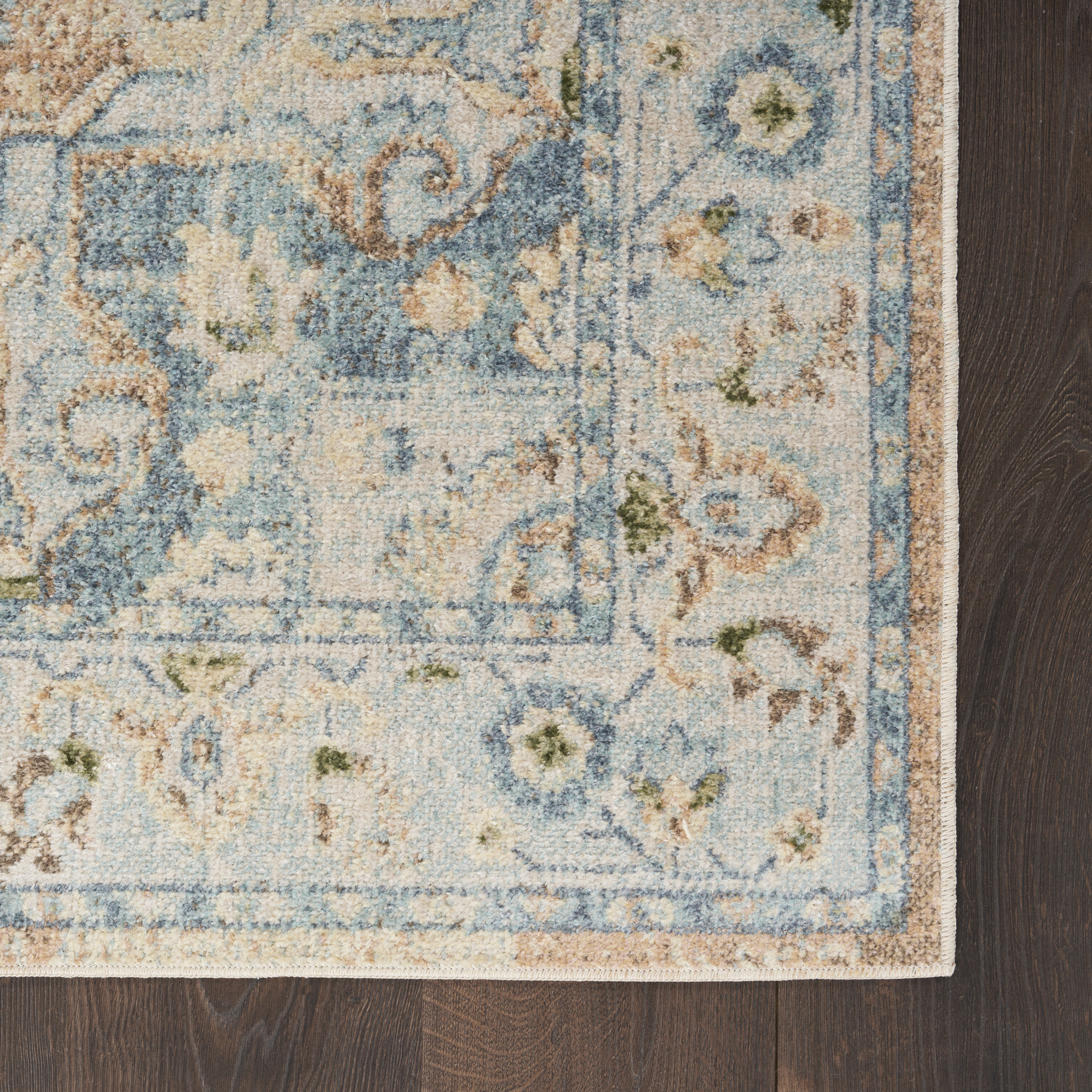 79.00" x 108.00" x .25" Astra Machine Washable Turkey N1775