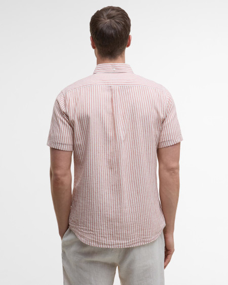 Fulbrook Tailored Short-Sleeved Striped Shirt