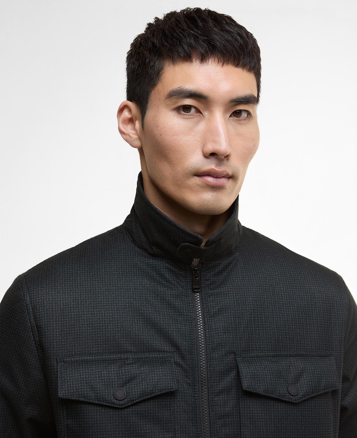 Check Distill Quilted Jacket image number 4