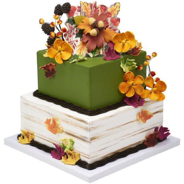 Fall Foliage Assortment Gum Paste