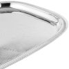 17 ⅞-inch Elegant Reflections oblong stainless steel serving tray