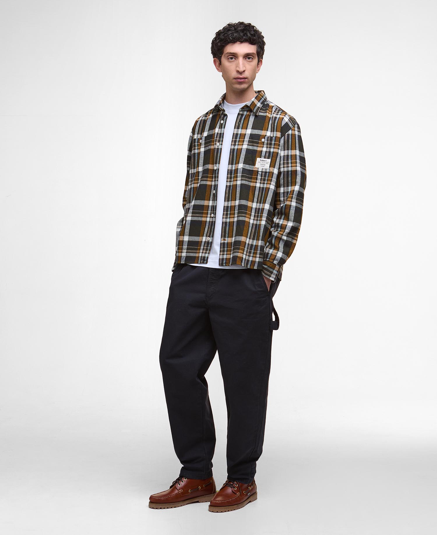 Harton Relaxed Slub Trousers image number 0