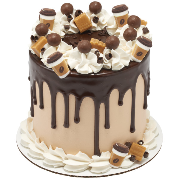 Mocha Coffee Icon - Red 3 Free Dec-Ons® Decorations