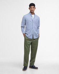 Kanehill Tailored Long-Sleeved Shirt Classic Navy