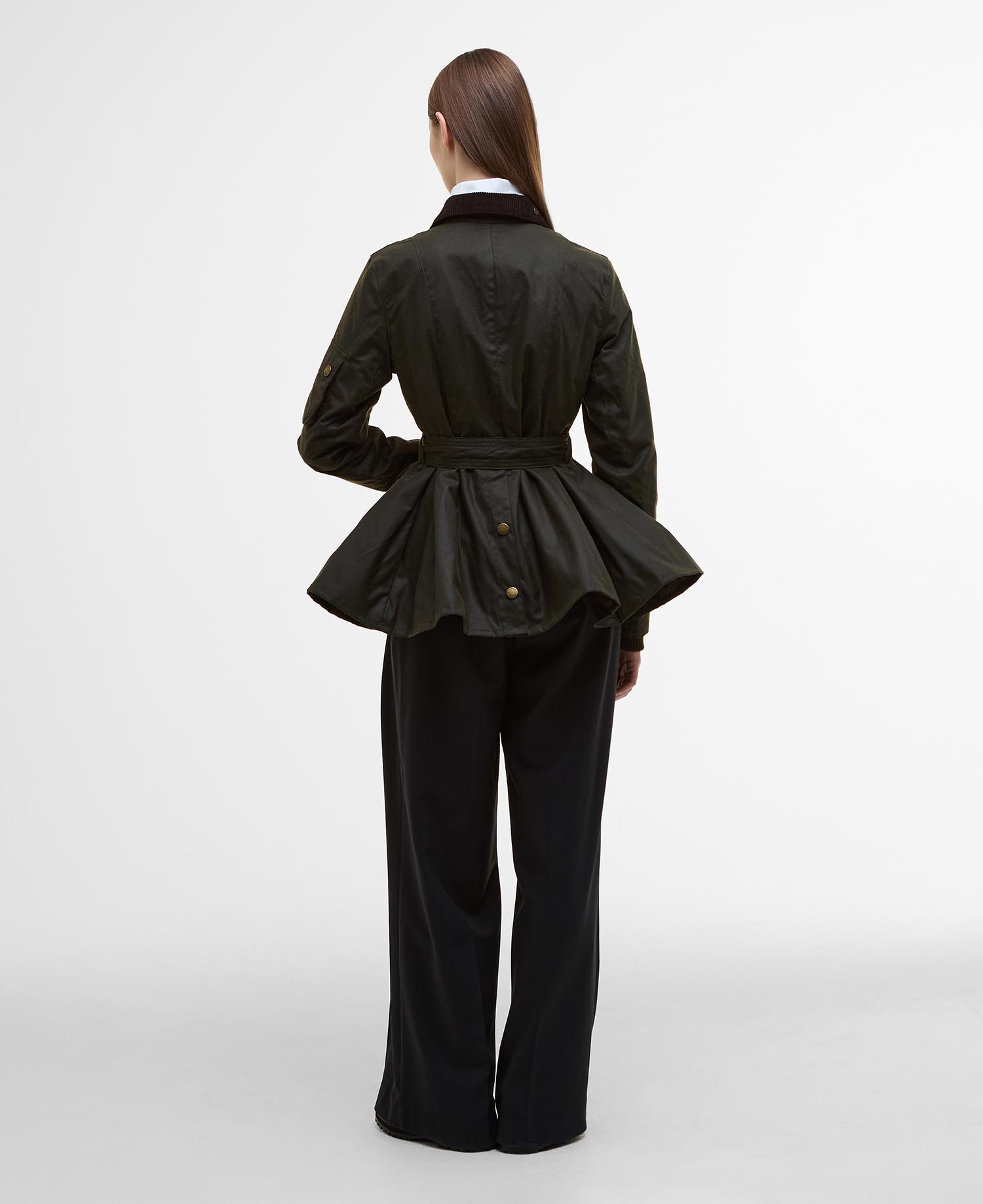 Barbour x ERDEM Constance Waxed Jacket image number 2