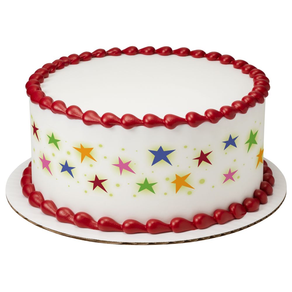 Image Cake Birthday Stars