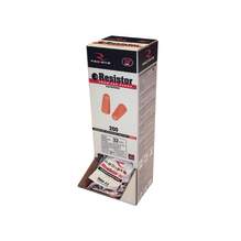 Radians Resistor® 32 Disposable Foam Earplugs - 4 Pack of 50 Pair Bags Uncorded