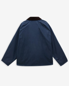 Transport Waxed Jacket Washed Cobalt