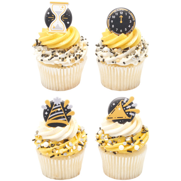 Countdown to the New Year Cupcake Rings