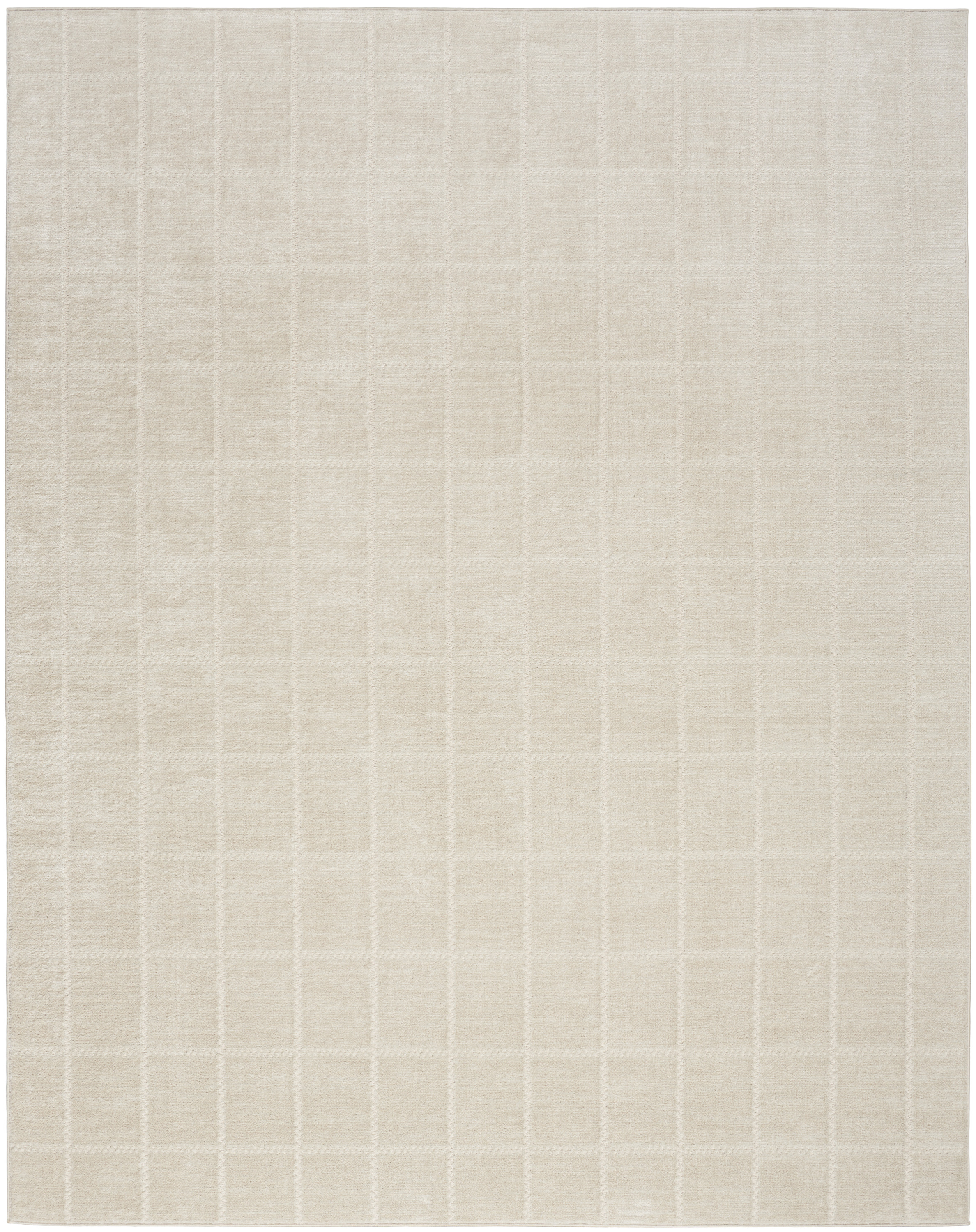 Nourison Serenity Home 7'10" x 9'10" Ivory Cream Modern Indoor Rug