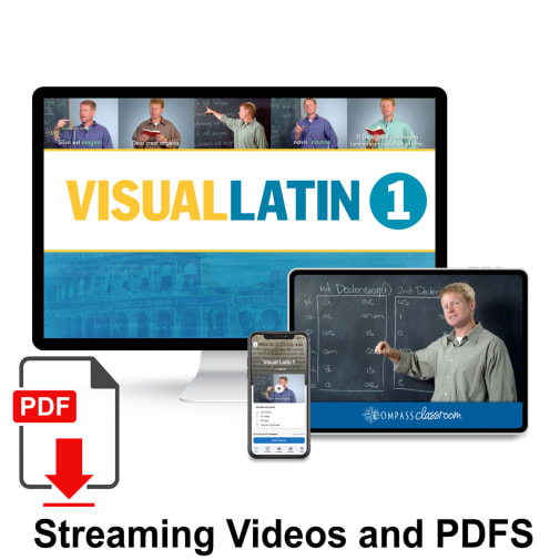 Visual Latin Volume 1 (Digital) - 18-Month License Streaming Videos and PDFS