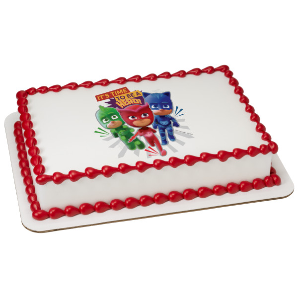 PJ Masks It's Time to be a Hero Edible Image®