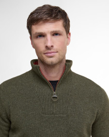 Nelson Essential Half-Zip Jumper Seaweed