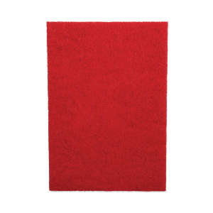 Boardwalk, Buffing, Red, 14"x28" Rectangle Floor Pad