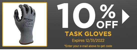 10% Off Task Gloves
