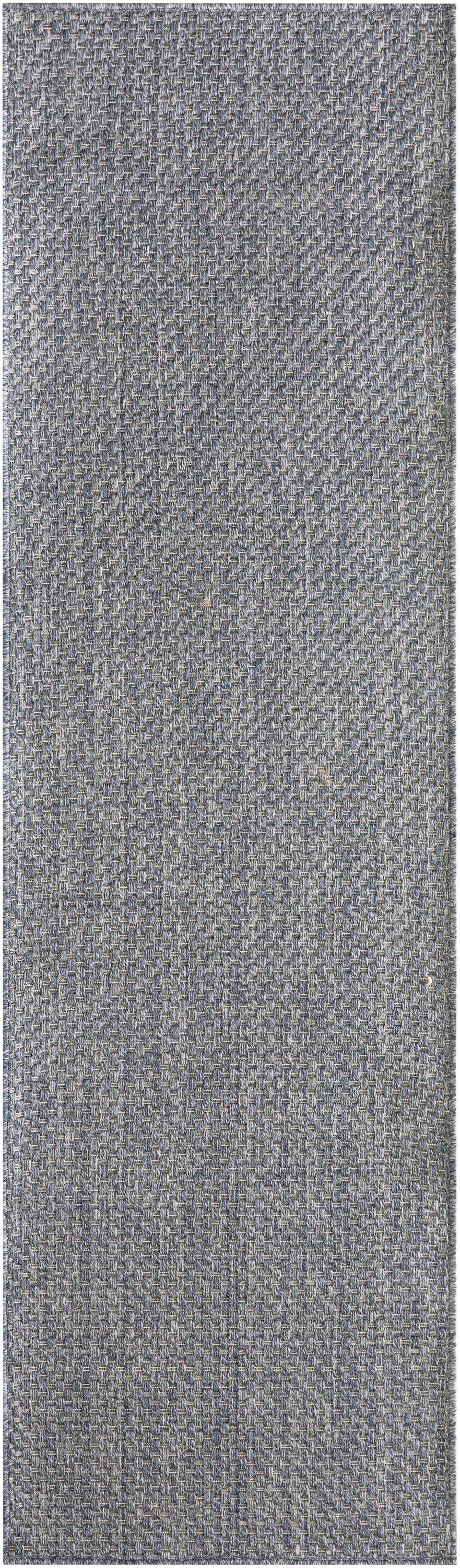 Nourison Tulum 2'2" x 10' Denim Outdoor Rug