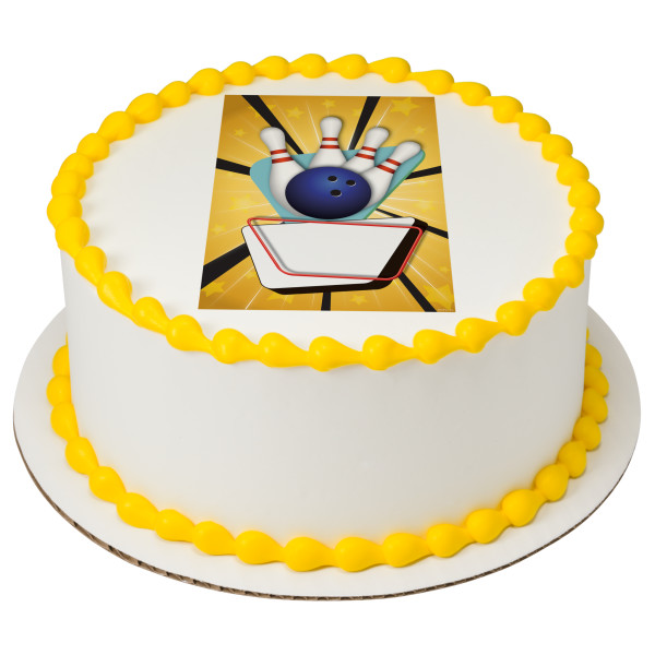 Bowling PhotoCake® Edible Image®