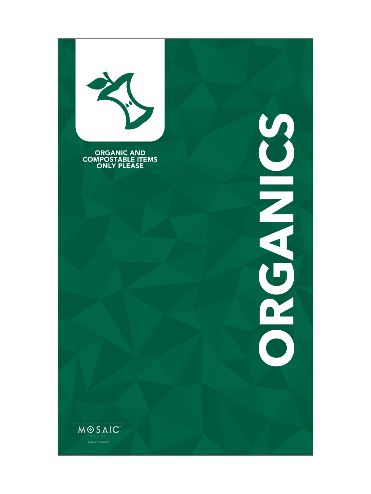 MOSAIC (1) – Body Sign – Organics – Green