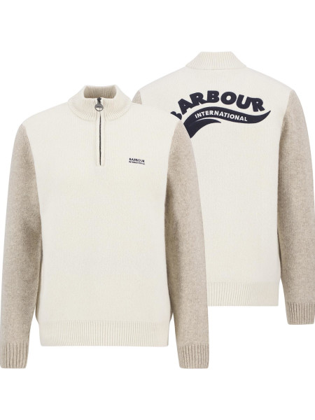 Maglione Hutchy con zip corta Maglione Hutchy con zip corta