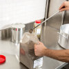 1-tablespoon round stainless steel measuring spoon with long handle