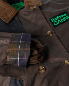 Trench cerato Barbour x GANNI 