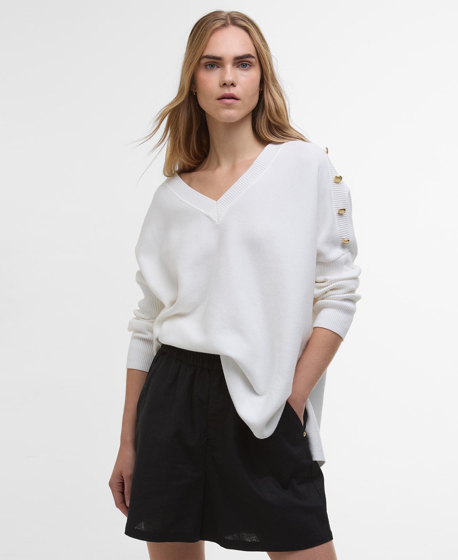Sierra V-Neck Jumper image number 0