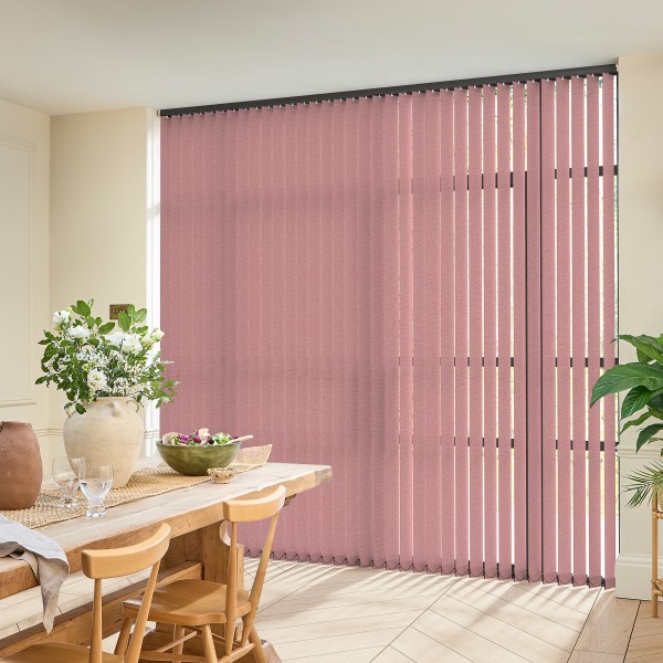 Hattie Flamingo Vertical blind