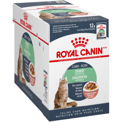 Royal Canin Feline Care Nutrition Digest Sensitive Pouch Cat Food