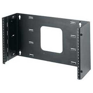 Wall Mount Rack, Network Rack, Horizontal, Panel, Wall, Steel, 6 RU, 10.5 (Usable Height) in. H, 10.5 in. H, 19.61 in. W