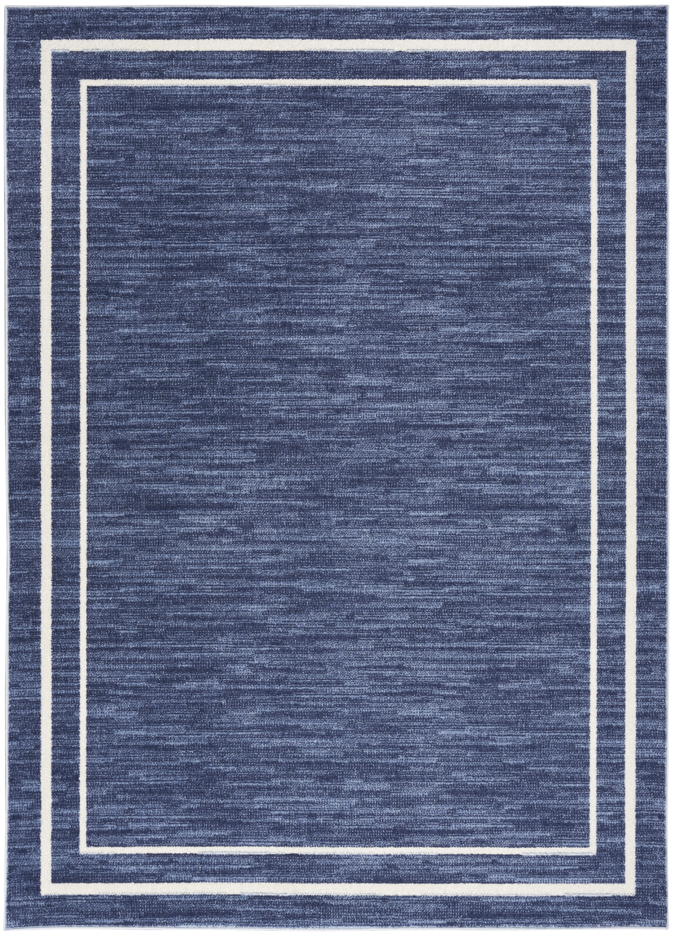 Nourison Nourison Essentials 7' x 10' Navy Ivory Outdoor Rug