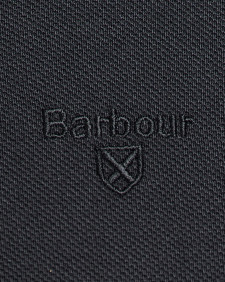 Essential Long-Sleeved Polo Shirt Classic Black