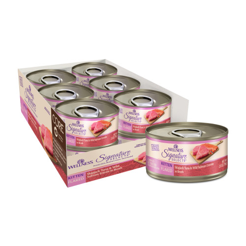 Wellness CORE Signature Selects Skipjack Tuna & Salmon Front packaging