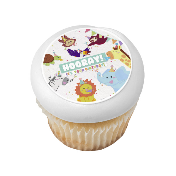 Hooray! It's Your Birthday PhotoCake® Edible Image®