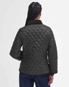 Beadnell Fitted Quilted Jacket Sage-Ancient