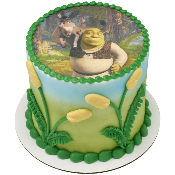 DreamWorks Shrek and Donkey PhotoCake® Edible Image®