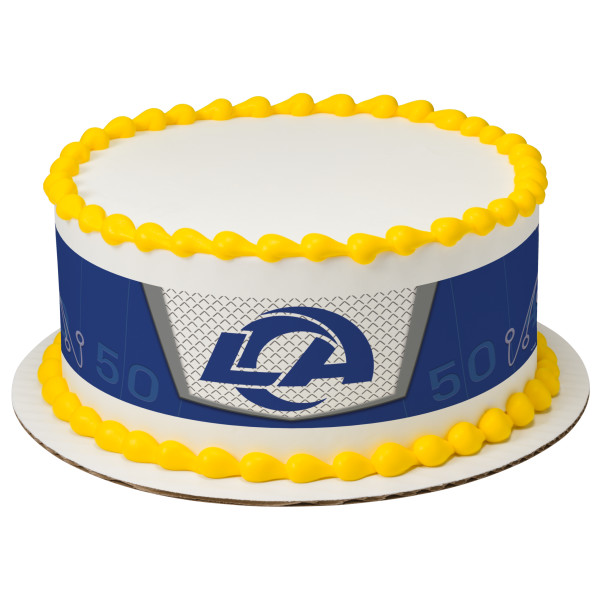 NFL Los Angeles Rams PhotoCake® Edible Image® Strips