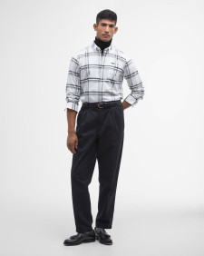 Nethertown Tailored Long-Sleeved Shirt Classic White