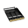 EDGE™ Adapter Panel Singlemode - OS2 72-Fiber Black 0.47 H x 3.54 W x 5.68 D in.
