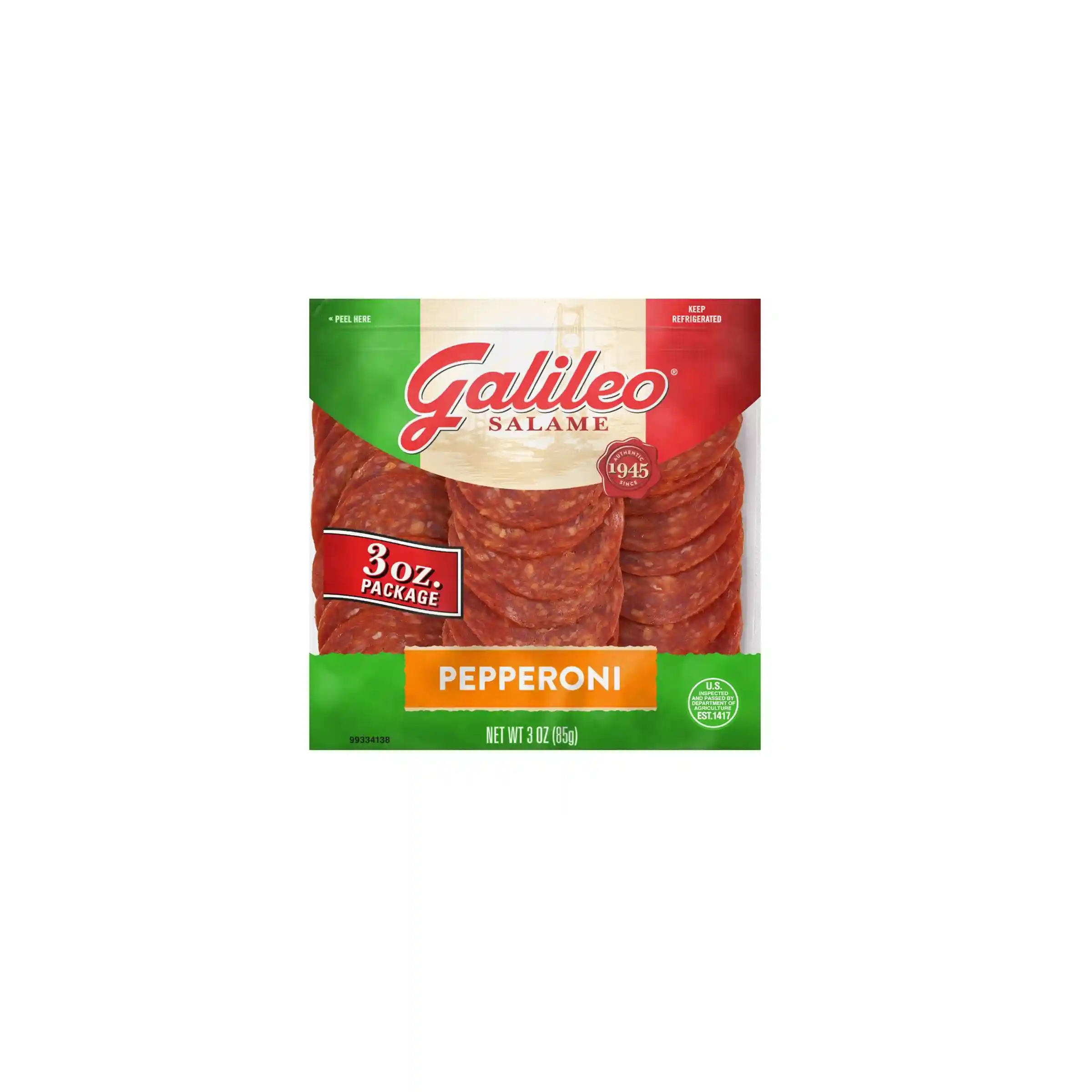 Galileo® Gourmet Snacks – Pepperoni, 12/3 oz._image_3