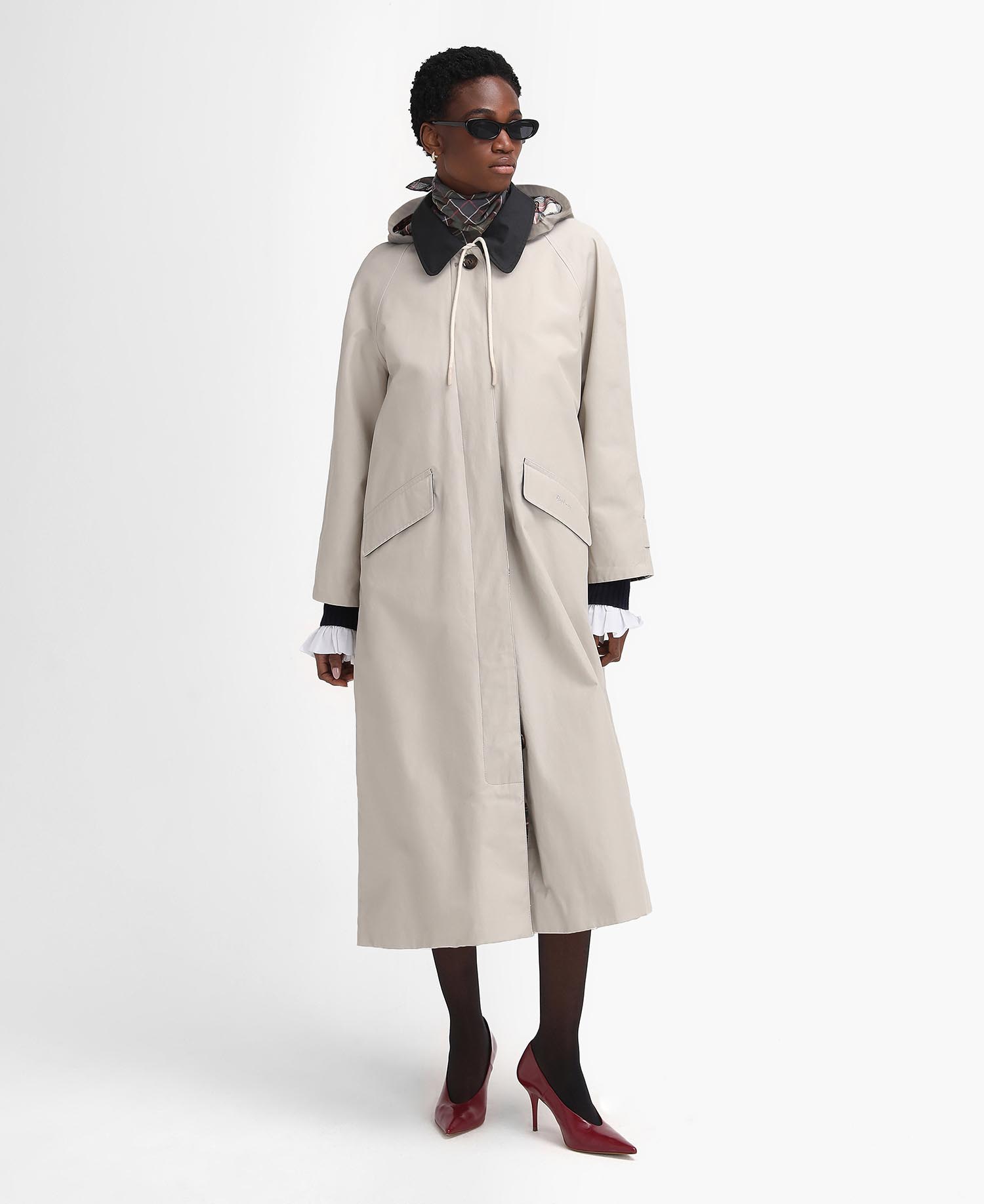 Barbour The Edit by Alexa Natalie Waterproof Trench Coat image number 0