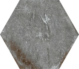 Solstice Autumn Grey 8″ Hex Field Tile