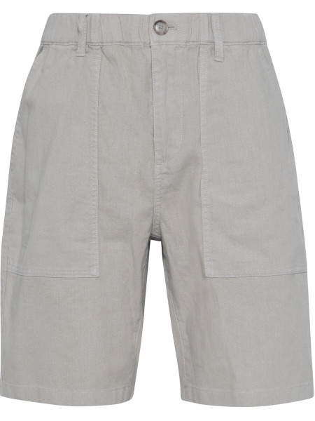 Natural Linen-Blend Shorts Natural Linen-Blend Shorts