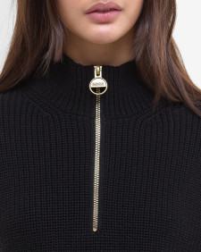 Clara Sleeveless Knitted Jumper Black