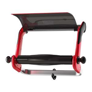 Tork, W1 Wall Mounted Giant Roll,  Wiper Dispenser, Black/Red