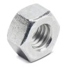 Superstrut®, Hex Nut, Steel, Silver Galvanized/Electro-Galvanized Finish, Standard Hex Type, 1/4-20 Size