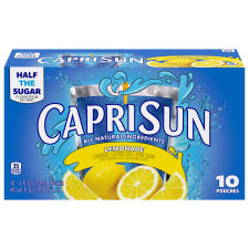 Capri Sun® Lemonade Juice Drink, 10 ct Box, 6 fl oz Pouches