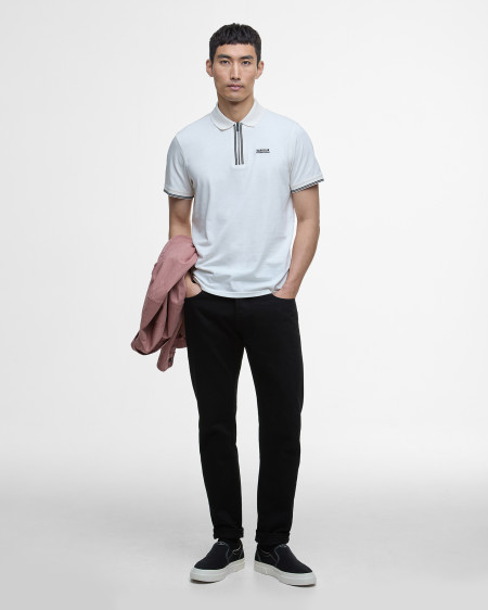Polo Ollie con doppi dettagli a contrasto