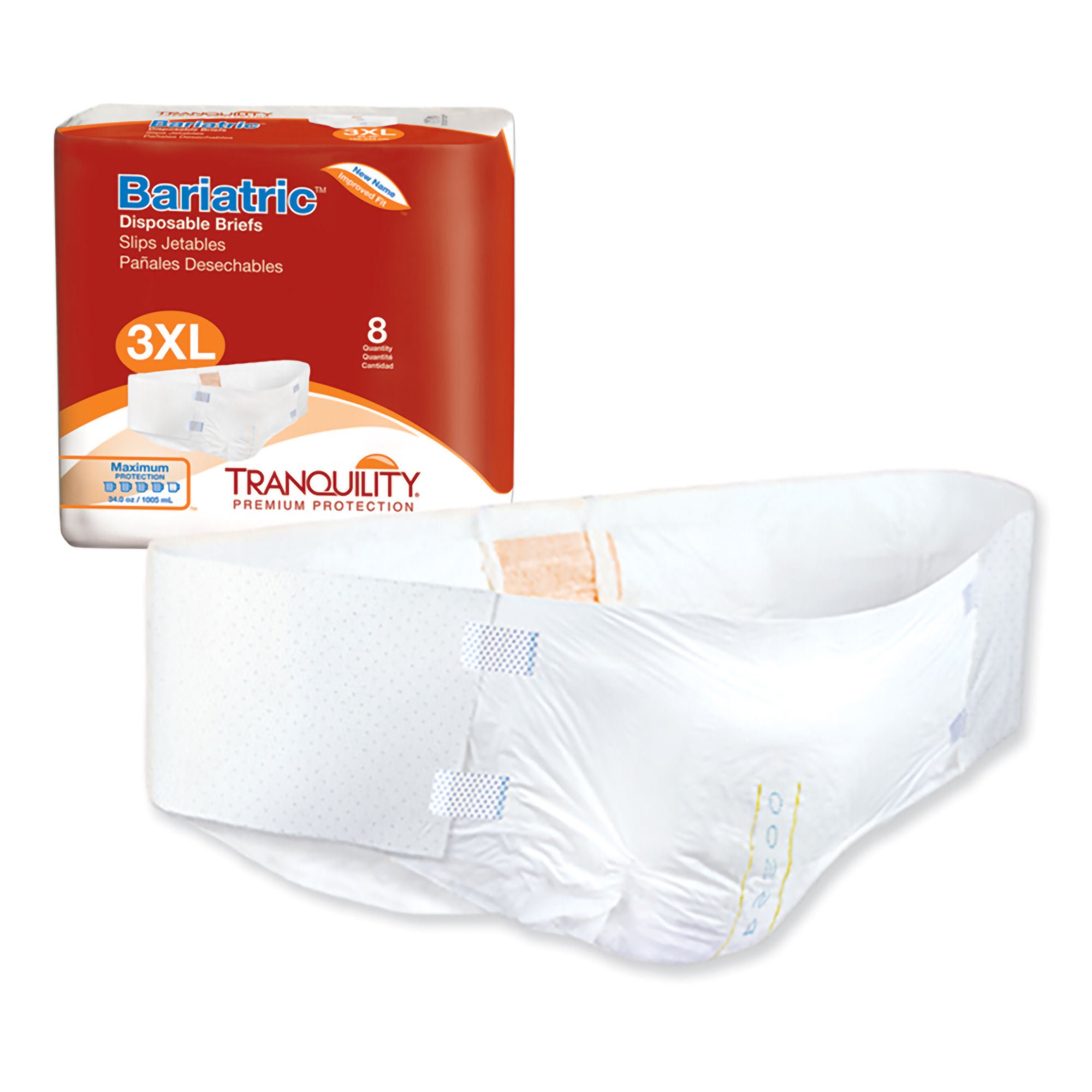 Tranquility® Bariatric Maximum Incontinence Brief