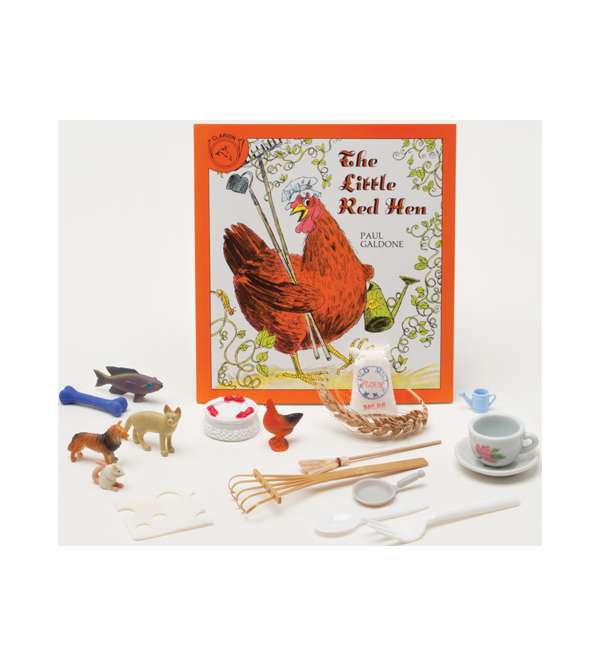 The Little Red Hen 3-D Storybook